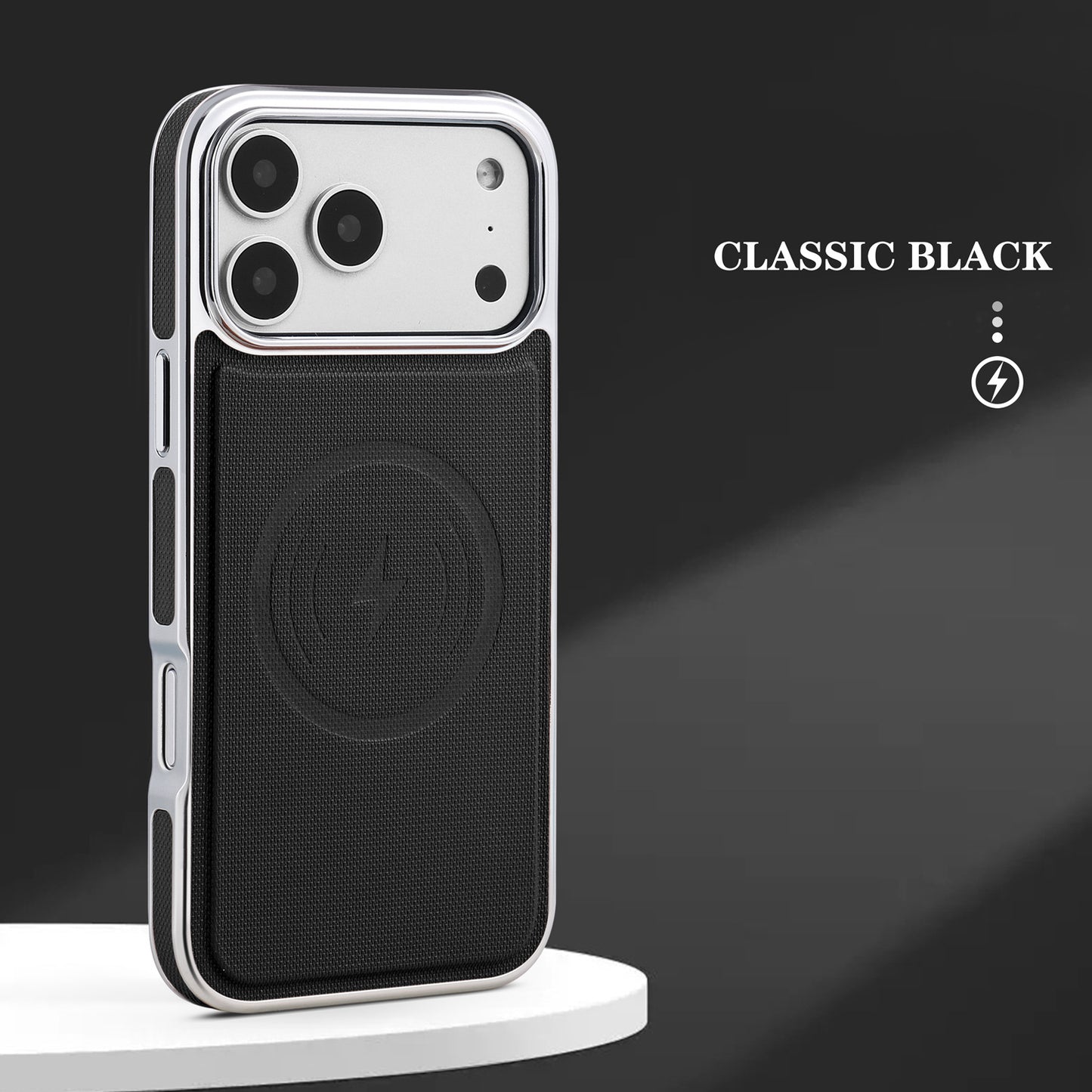 Premium Magnetic Leather iPhone Case
