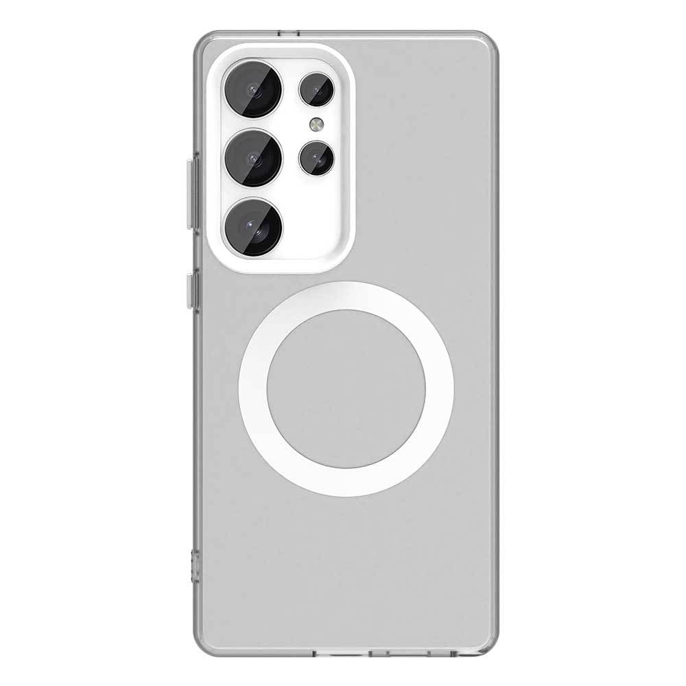 Simple candy-colored magnetic Samsung phone case