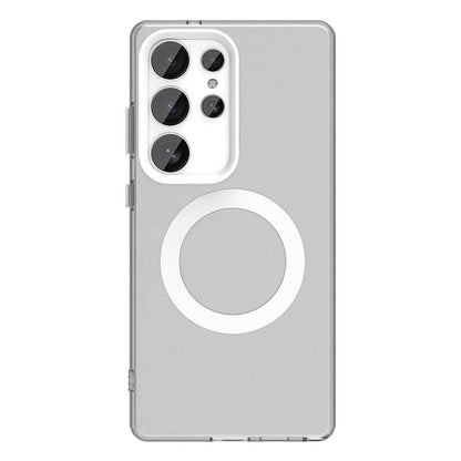 Simple candy-colored magnetic Samsung phone case
