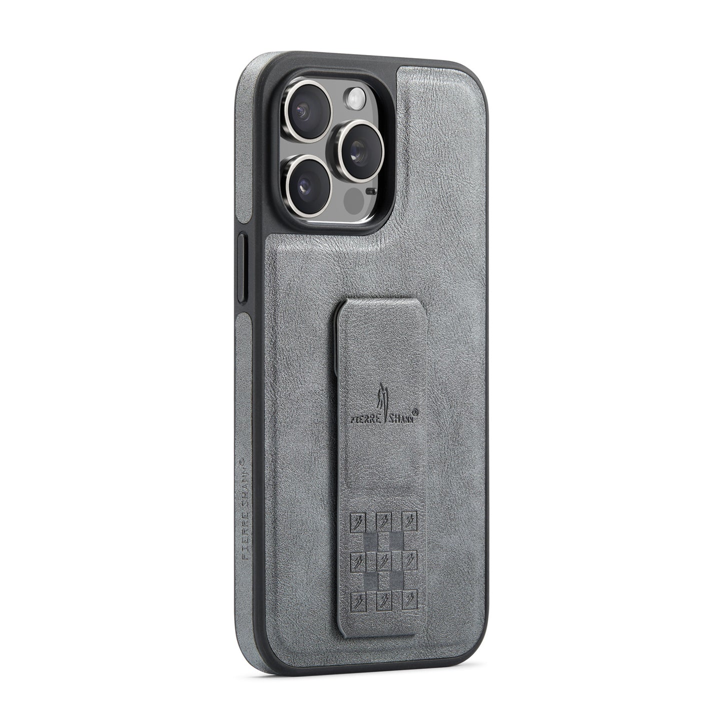 Folding Stand Magnetic Leather Apple Phone Case