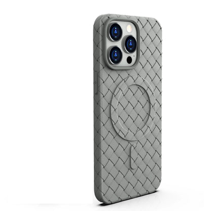Woven texture magnetic heat dissipation Apple phone case