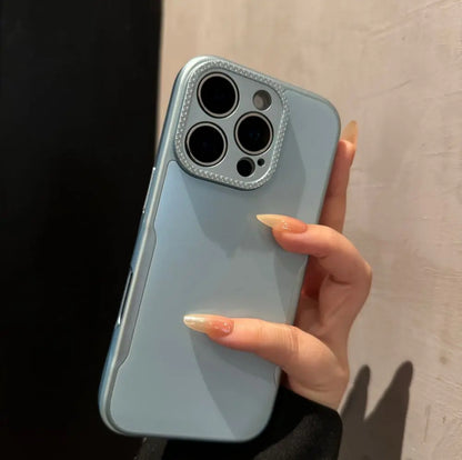 AG Frosted Blade Slim Waist Apple Phone Case