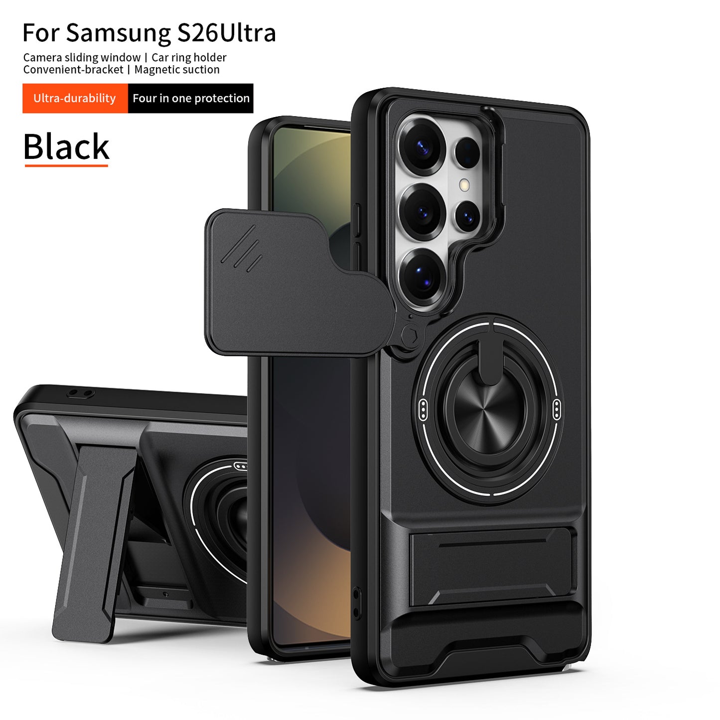 Anti-drop stand magnetic Samsung phone case