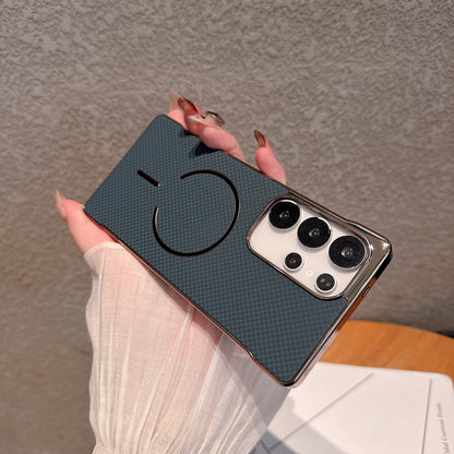 Frameless Kevlar Anti-drop Magnetic Samsung Phone Case