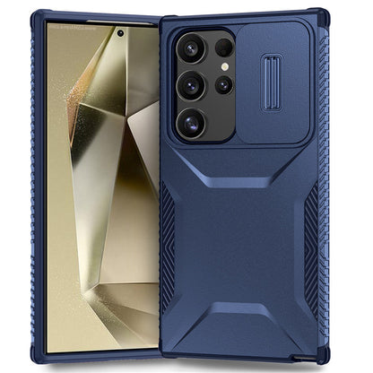 Lens-mounted window anti-drop Samsung phone case