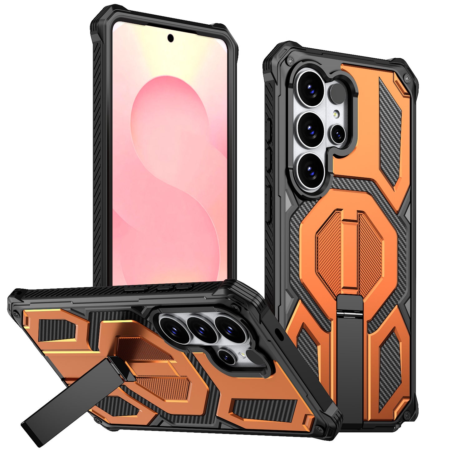Explorer Armor Stand Samsung Phone Case