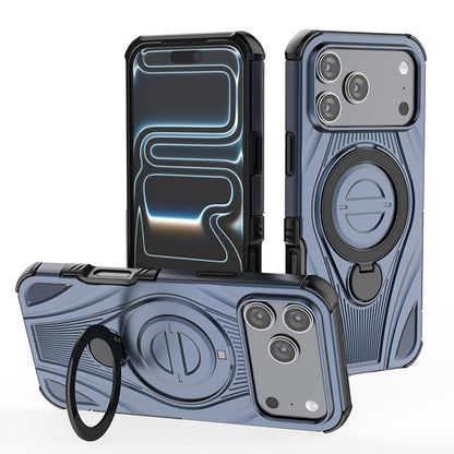 Star Ring Anti-drop Magnetic Stand Apple Phone Case