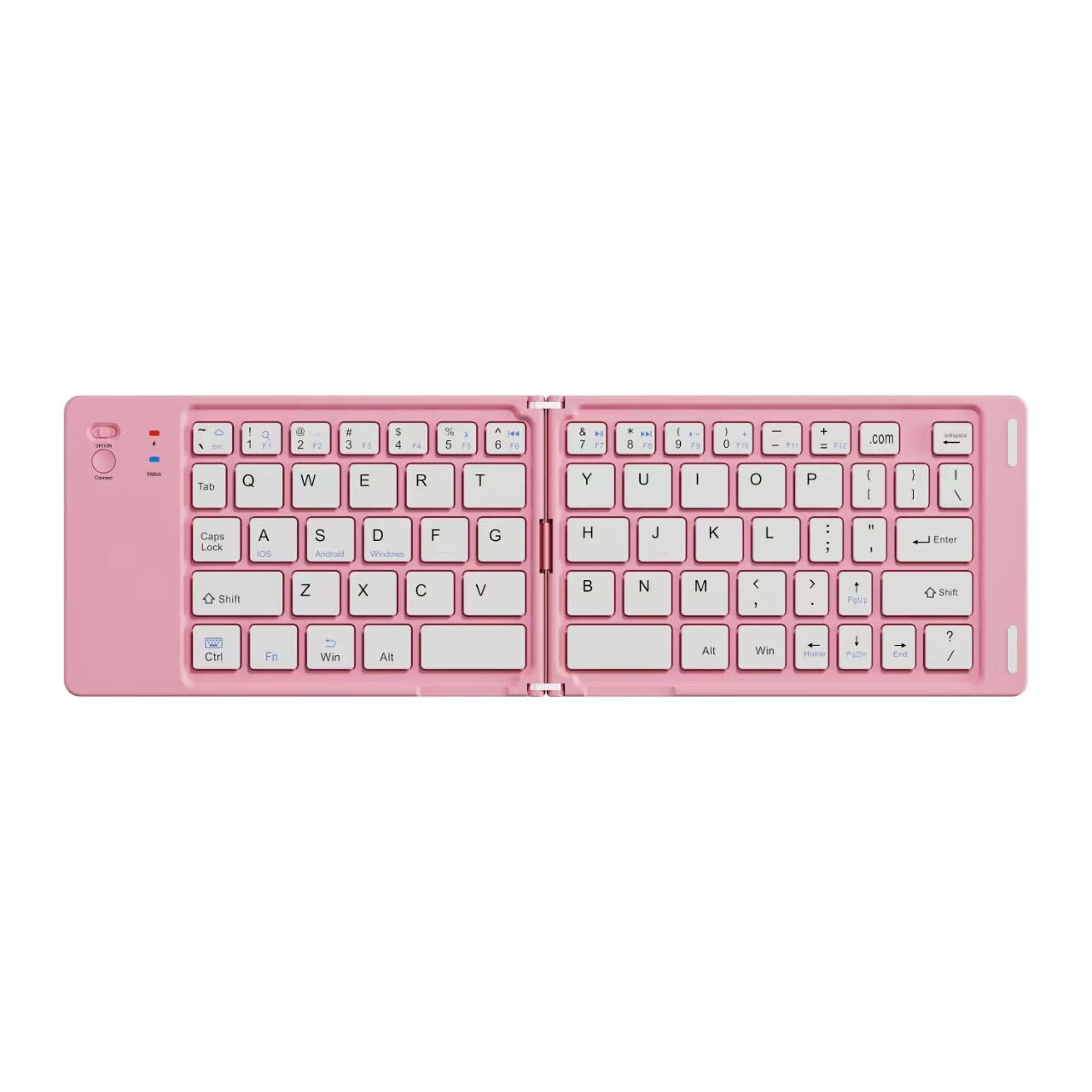 Foldable Rechargeable Ultra-Slim Bluetooth Keyboard