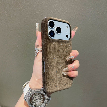 Retro Corduroy Starry Sky Apple Phone Case