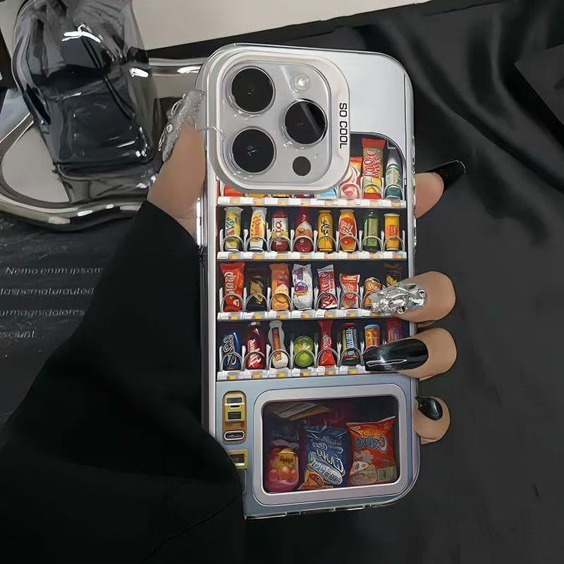 Potato chip vending machine Apple phone case