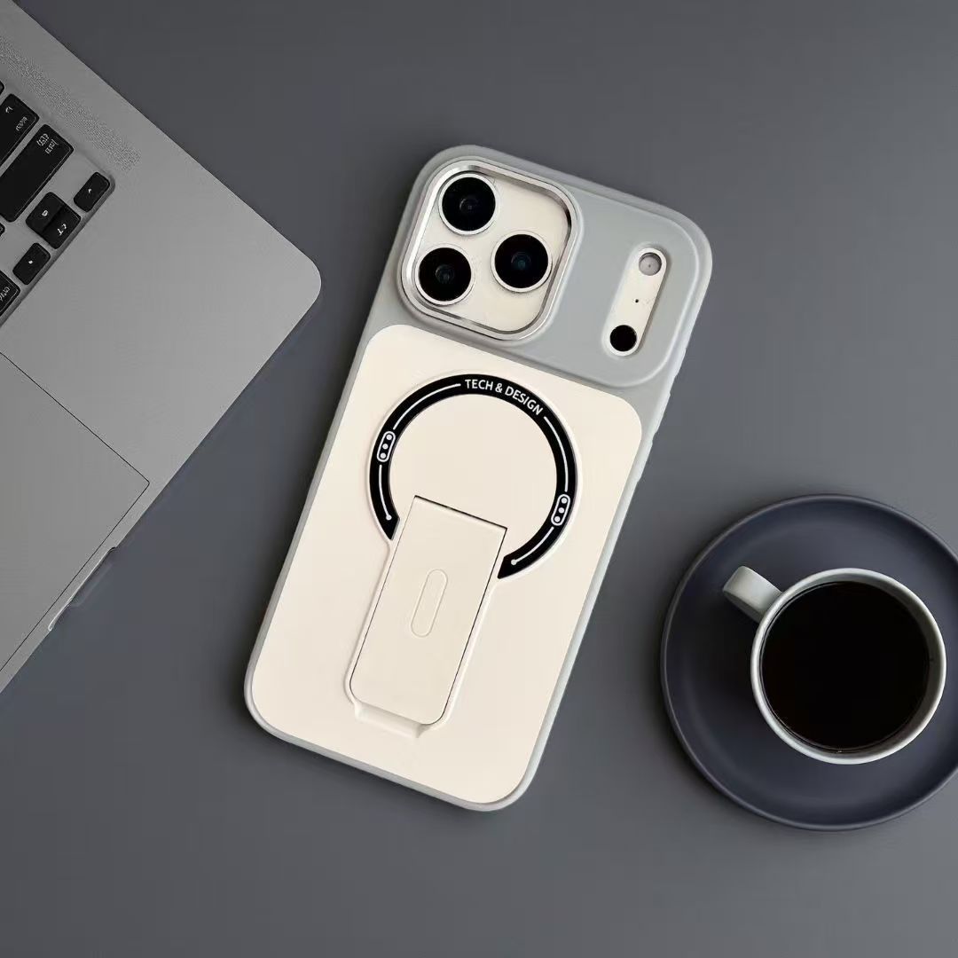 Fanjiang magnetic stand Apple phone case