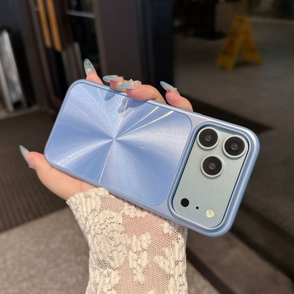 Painted Aurora Apple Phone Case