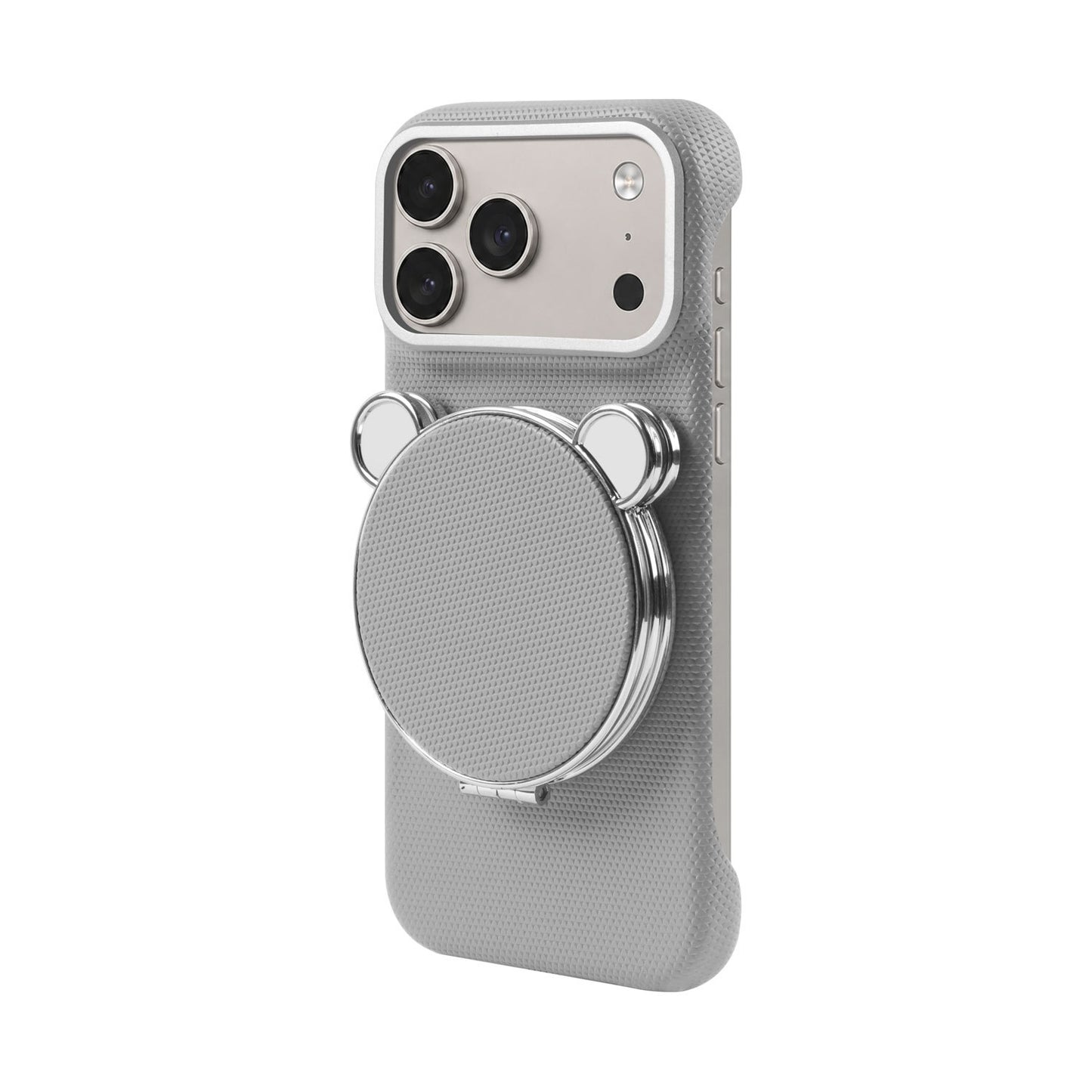 Magnetic Mini Makeup Mirror Apple Phone Case