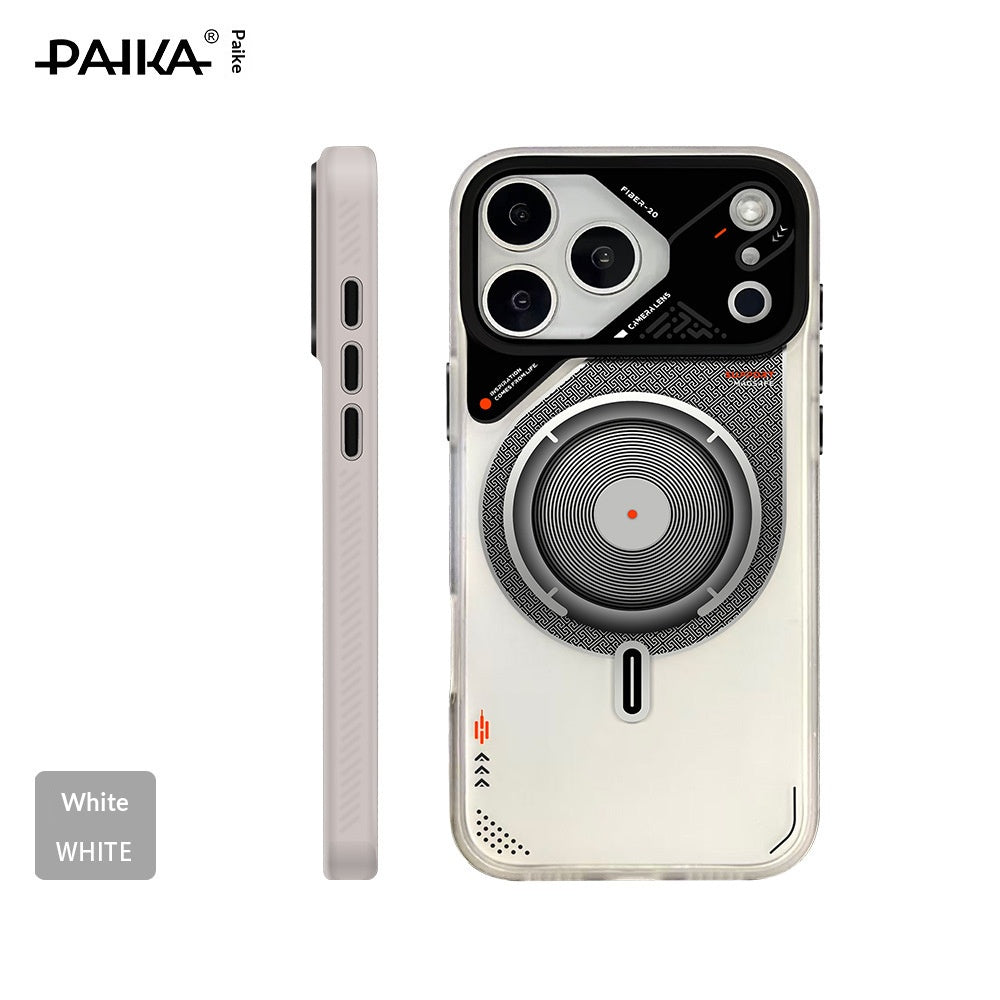 Magnetic iPhone case with a matte, skin-like feel
