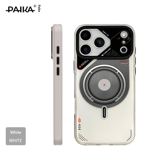 Magnetic iPhone case with a matte, skin-like feel