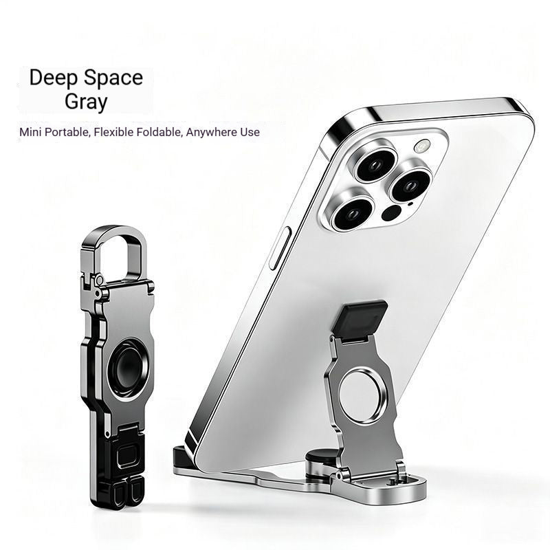 Multifunctional Phone Stand with Fidget Spinner Stress-Relief Feature