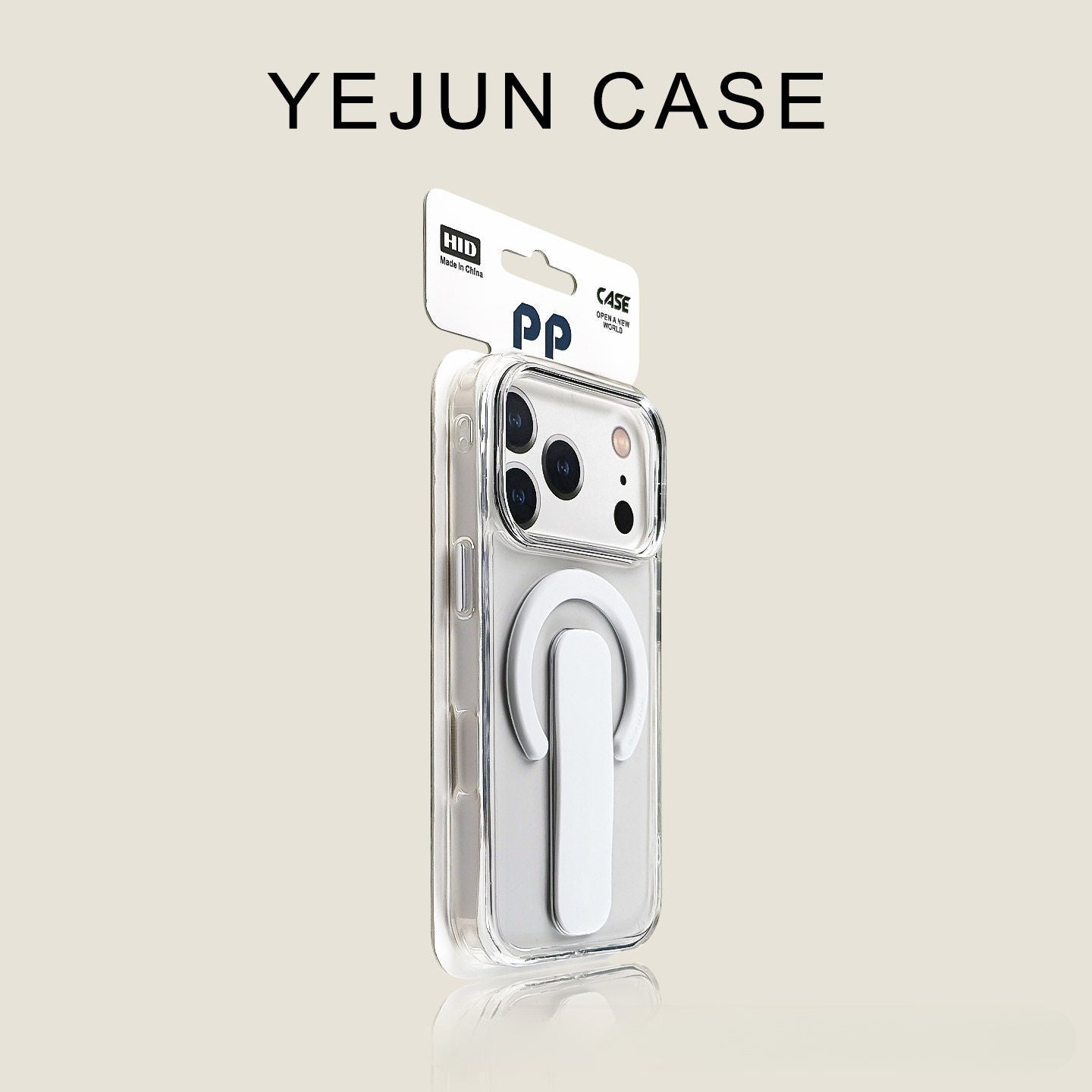 Creative magnetic stand for Apple phone case