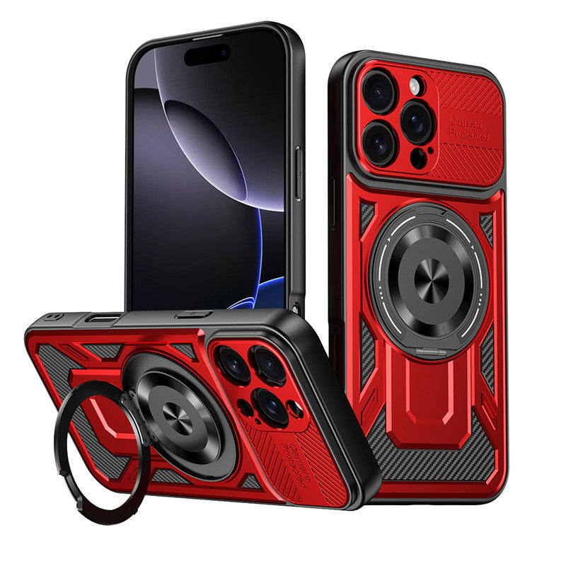 Youjia Rotating Stand Magnetic Apple Phone Case