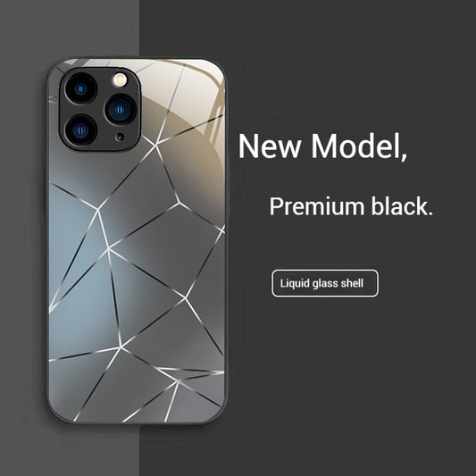 Creative Aurora Star Apple Phone Case