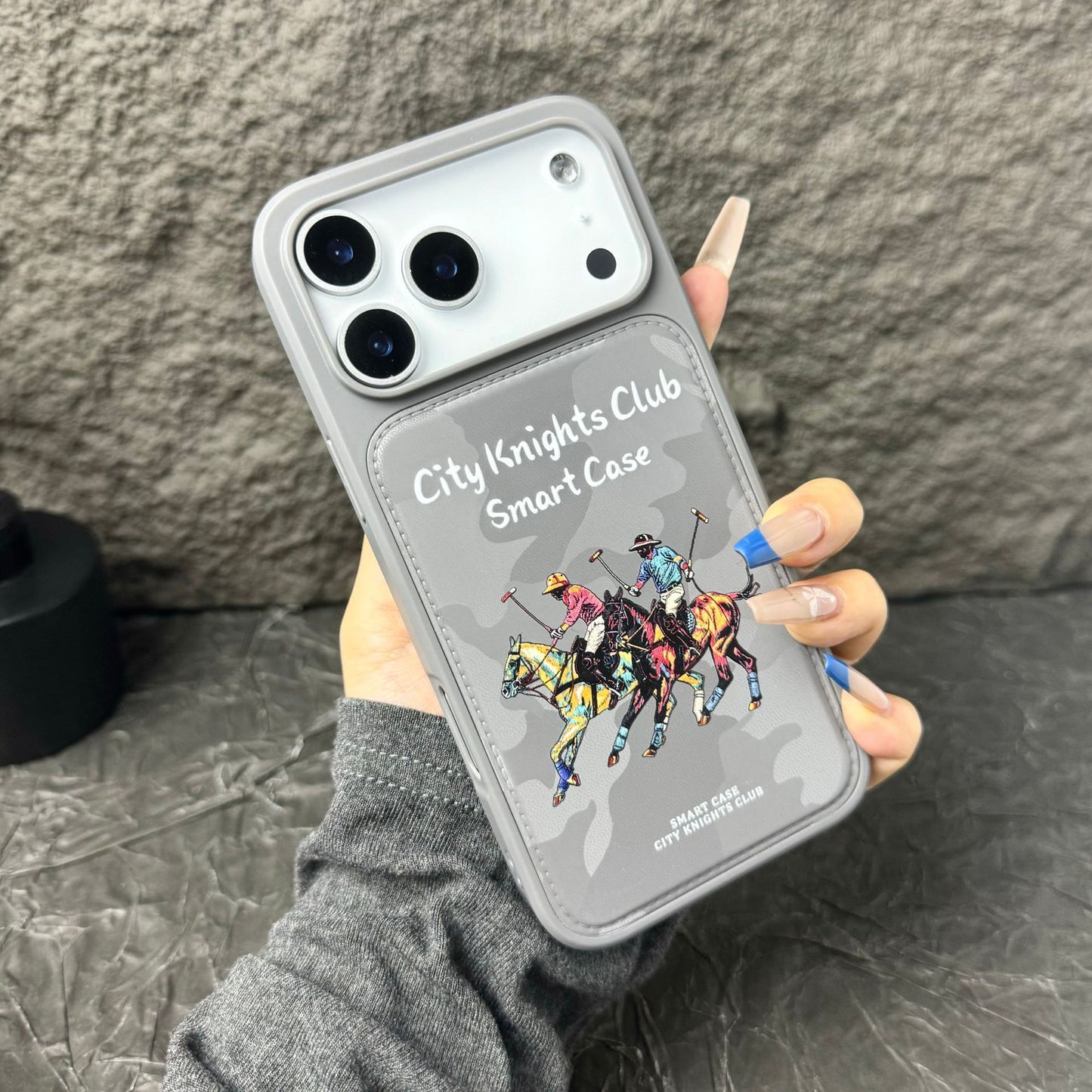 City Knight Magnetic iPhone Case