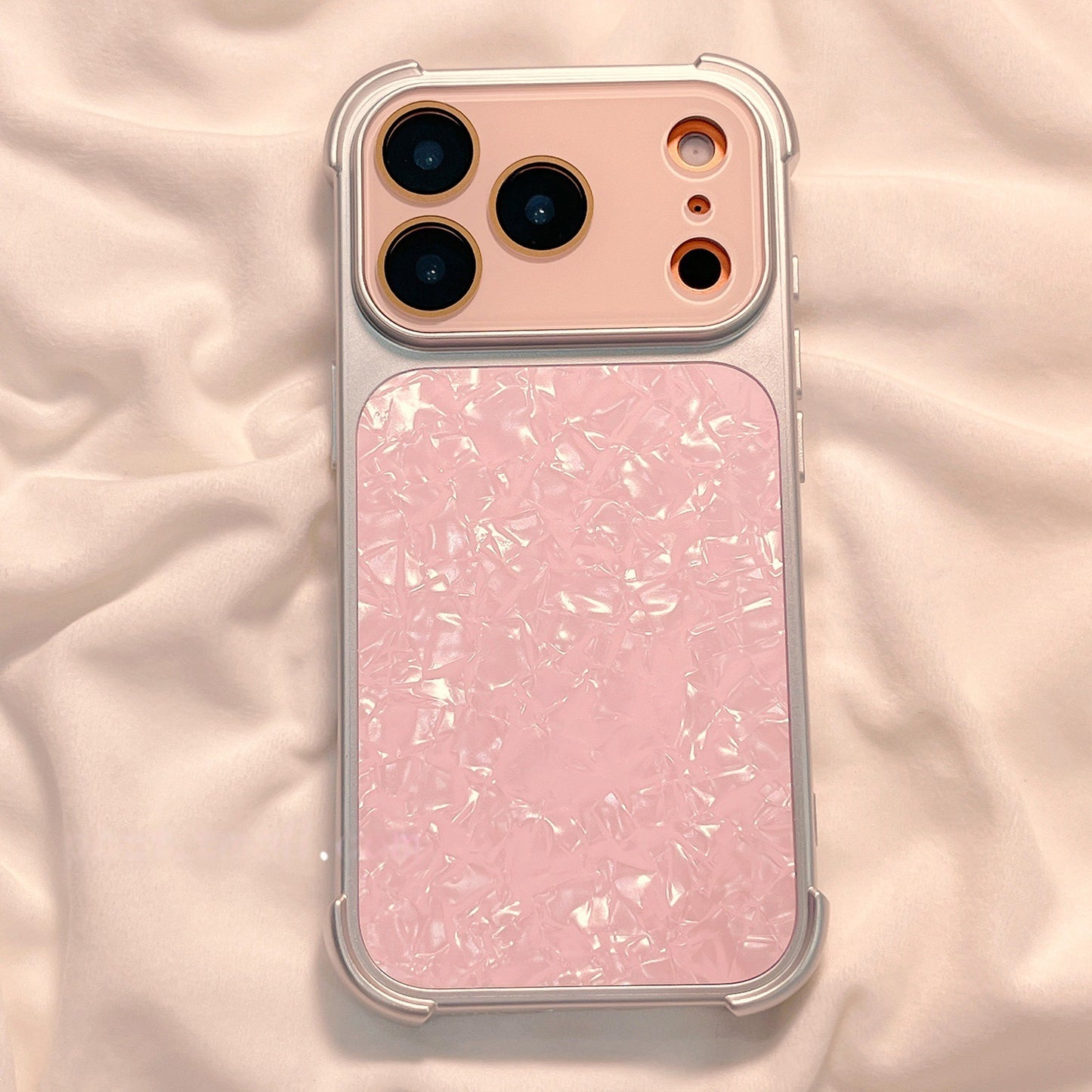 Four-corner airbag anti-drop shell-pattern Apple phone case