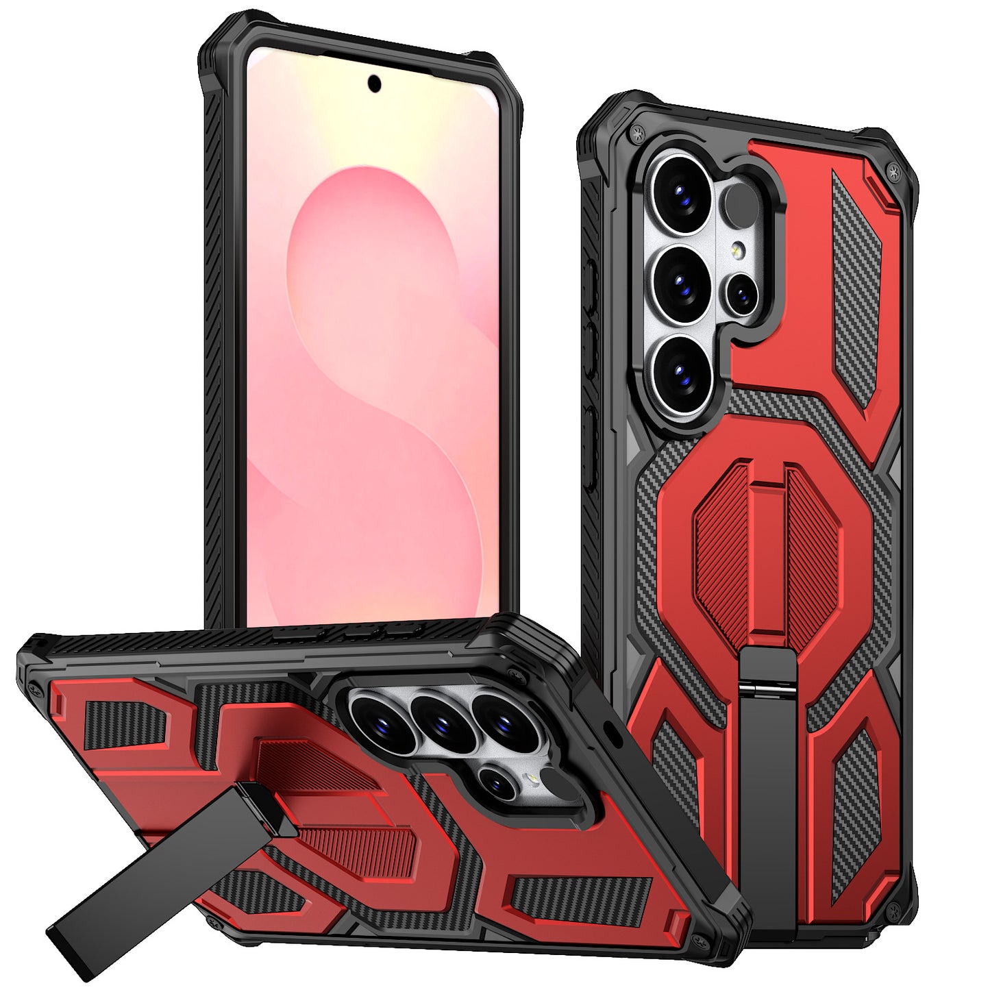Explorer Armor Stand Samsung Phone Case