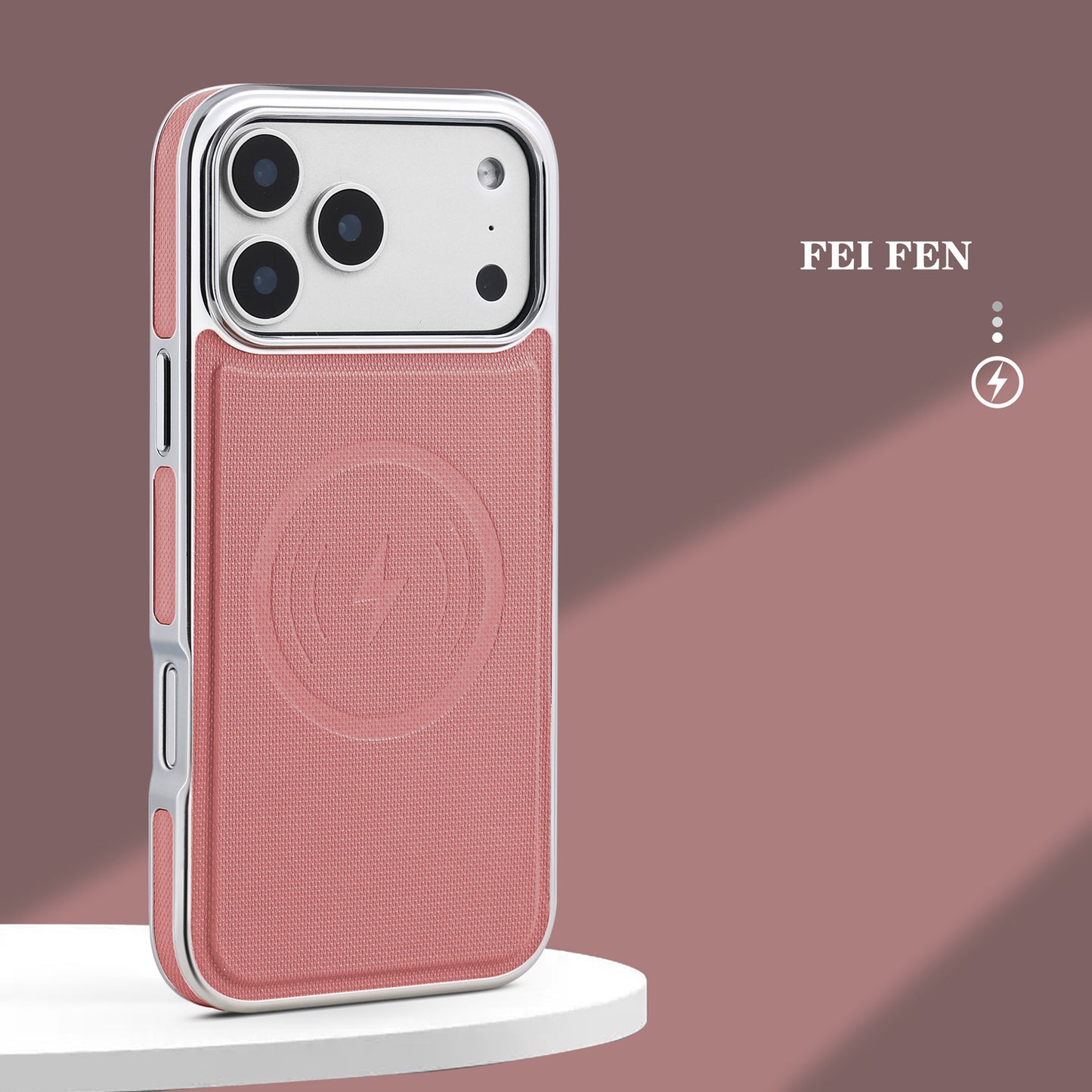 Premium Magnetic Leather iPhone Case
