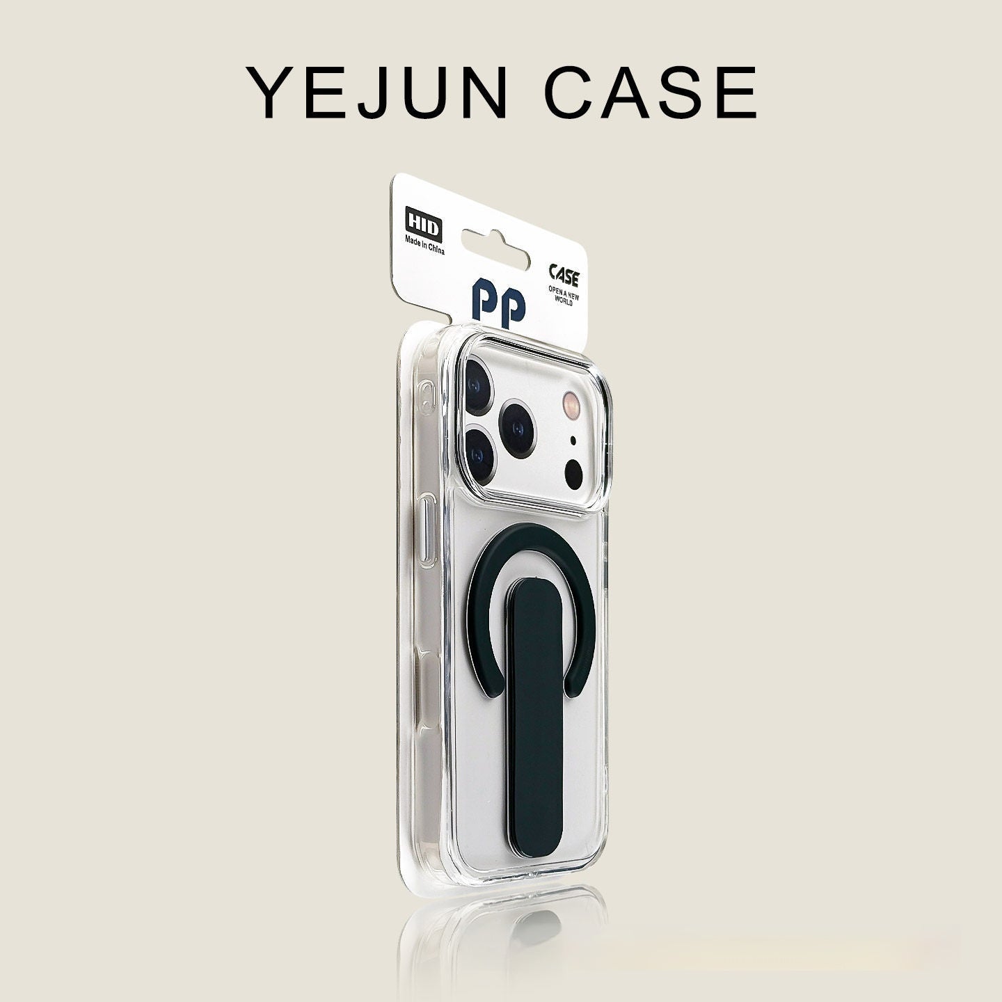 Creative magnetic stand for Apple phone case