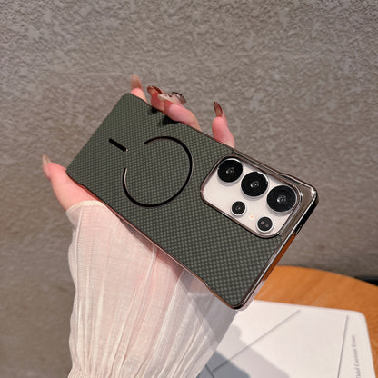 Frameless Kevlar Anti-drop Magnetic Samsung Phone Case