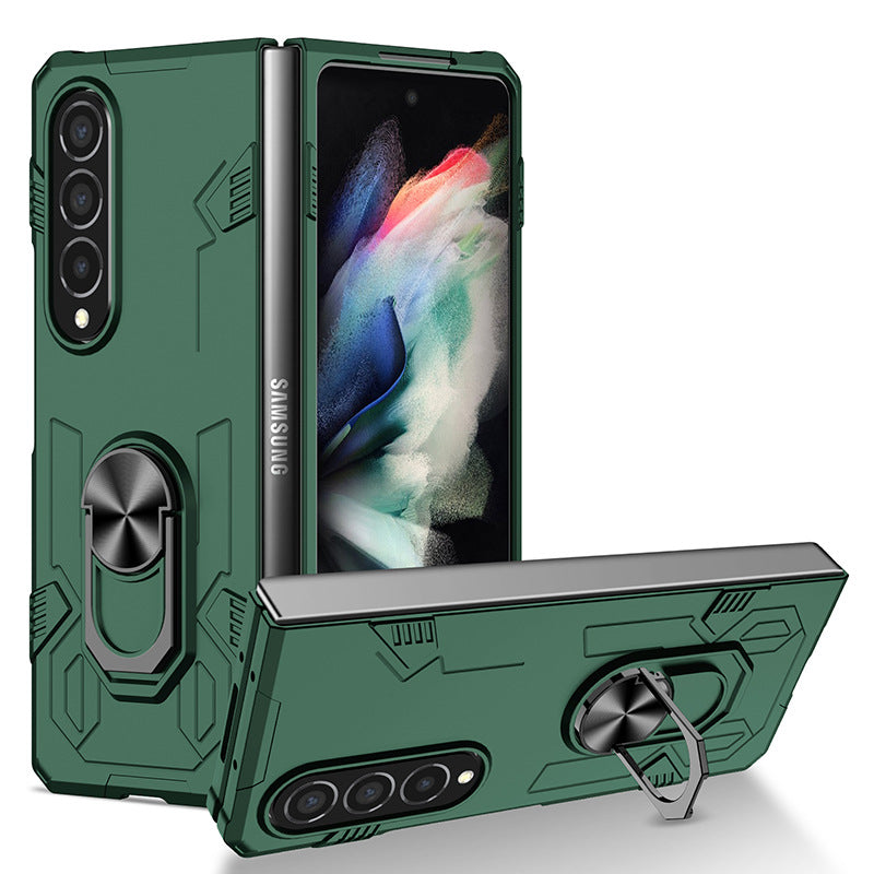 Mecha Ring Magnetic Samsung Z Fold Phone Case