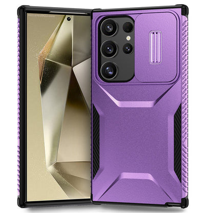 Lens-mounted window anti-drop Samsung phone case