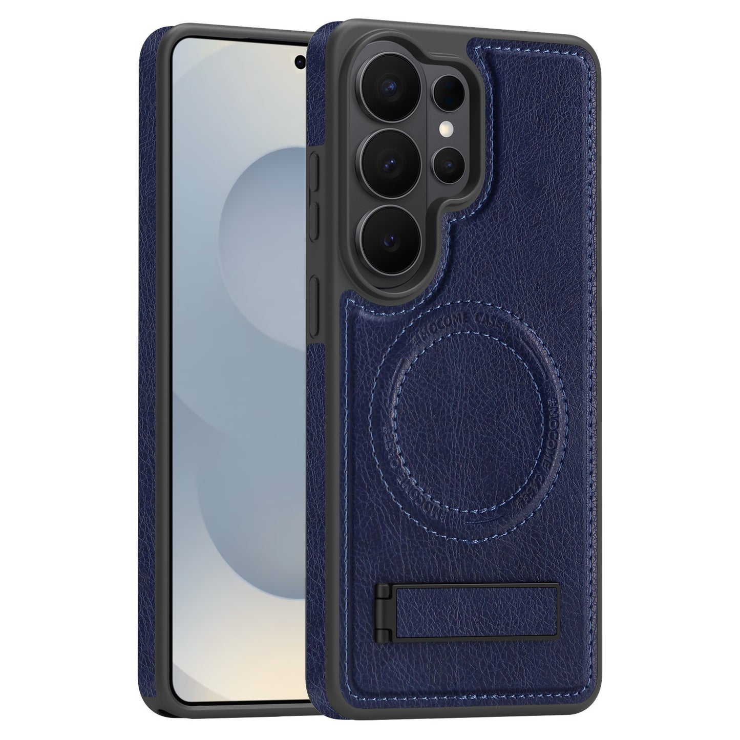 Jingdun Magnetic Stand Leather Case for Samsung Phones