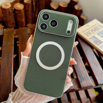 Magnetic Electroplated Fabric Case for iPhone