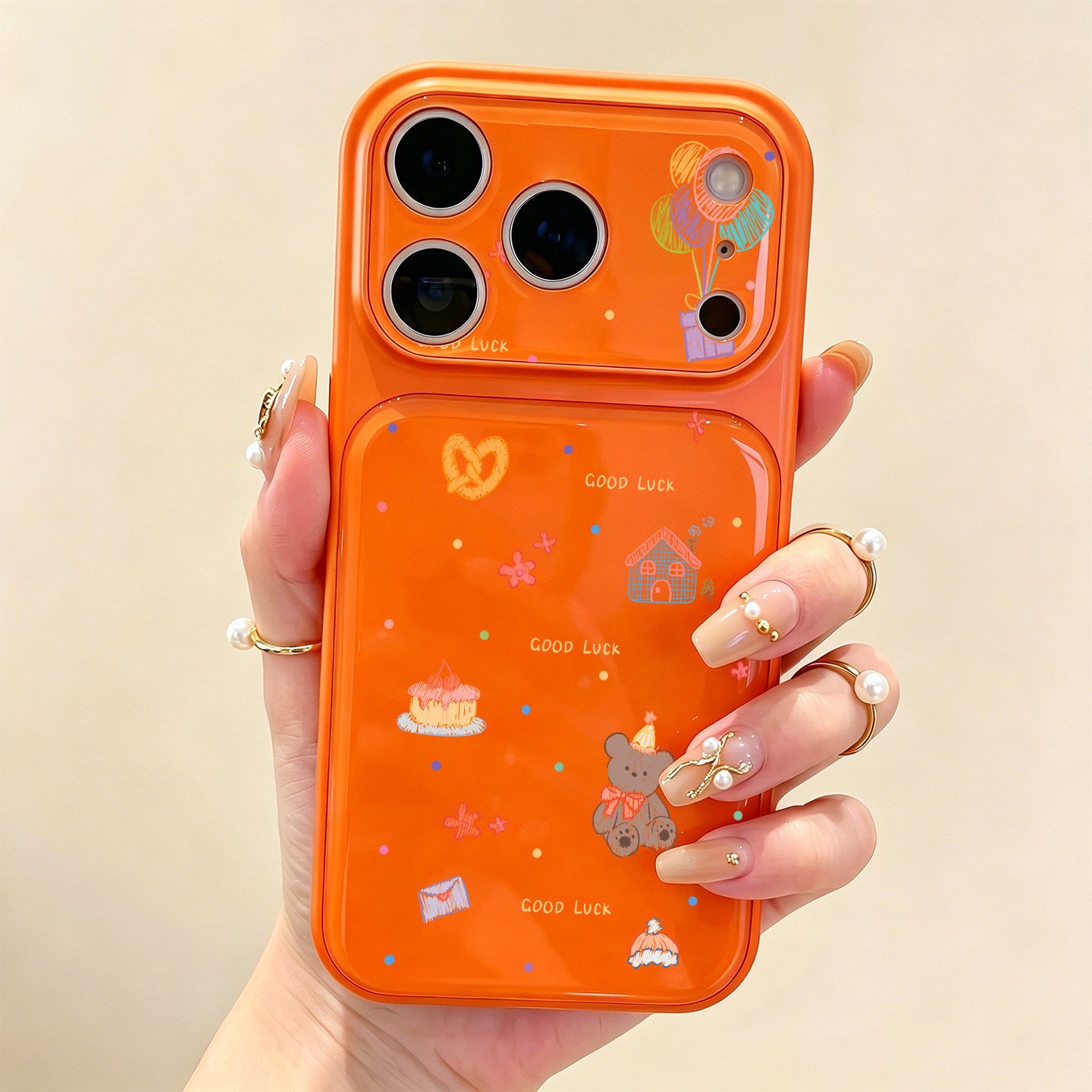 Ribbon Bear Apple Phone Case