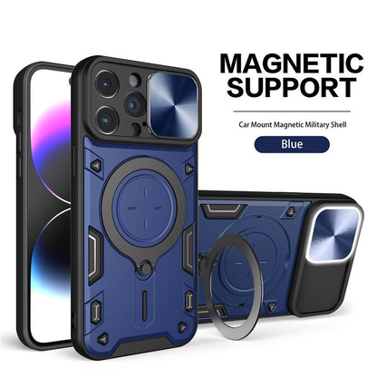 Window-mounted anti-drop magnetic Apple phone case
