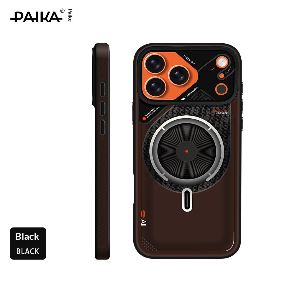 Magnetic iPhone case with a matte, skin-like feel