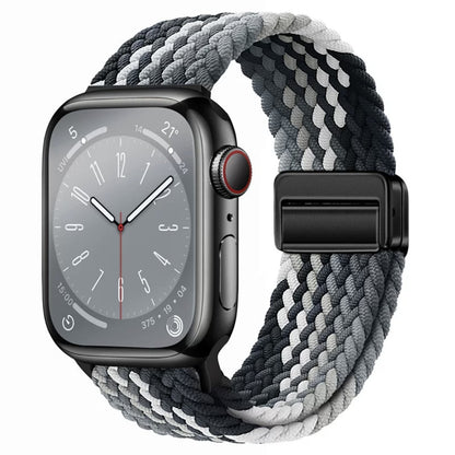 iwatch braided nylon magnetic watch strap