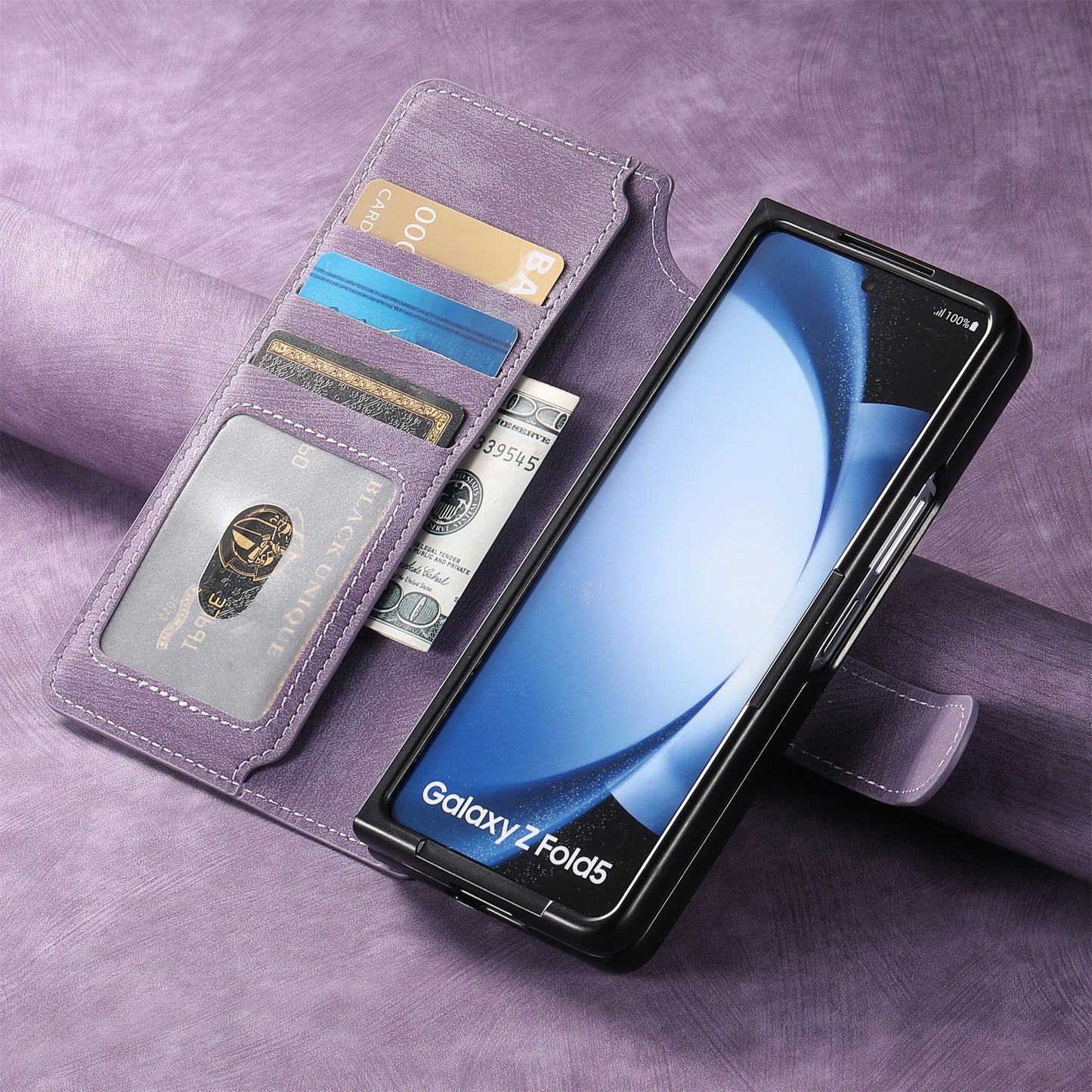 Magnetic detachment Samsung ZFold phone case