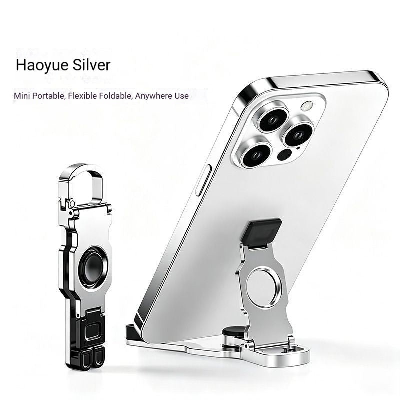 Multifunctional Phone Stand with Fidget Spinner Stress-Relief Feature