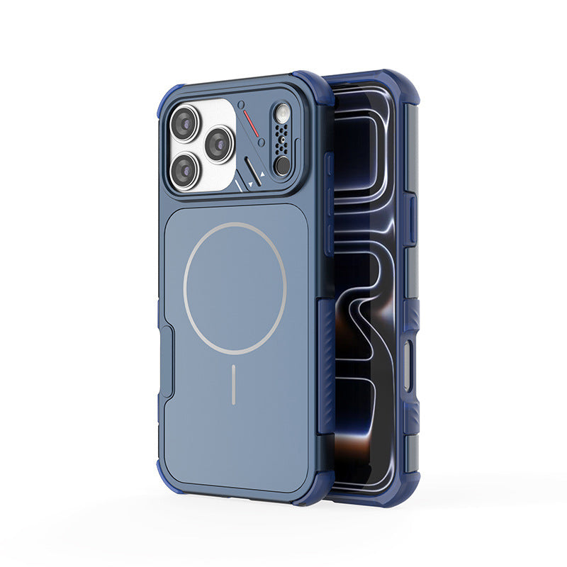 Shield anti-drop magnetic Apple phone case