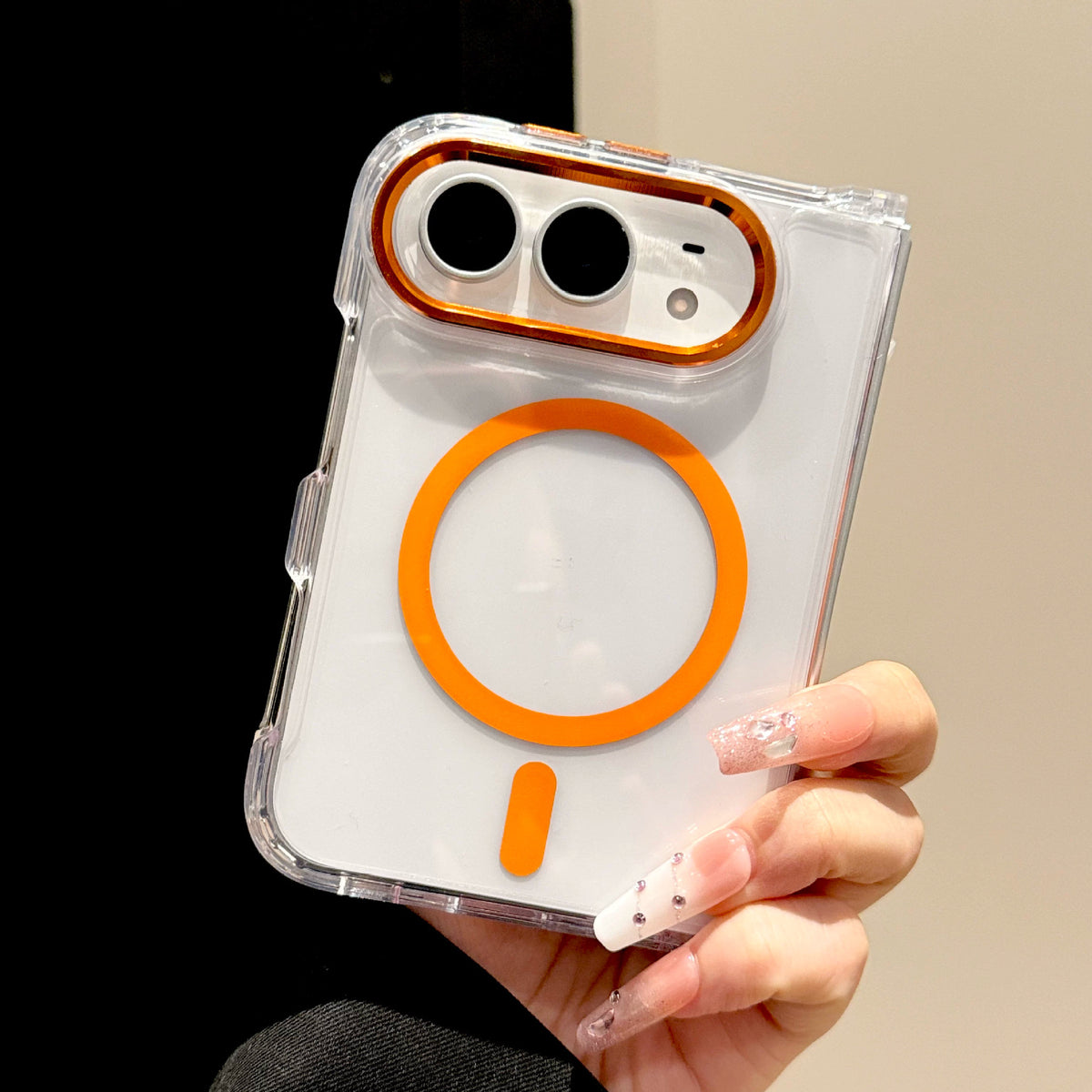 Transparent Magnetic Acrylic Case for Apple Duo