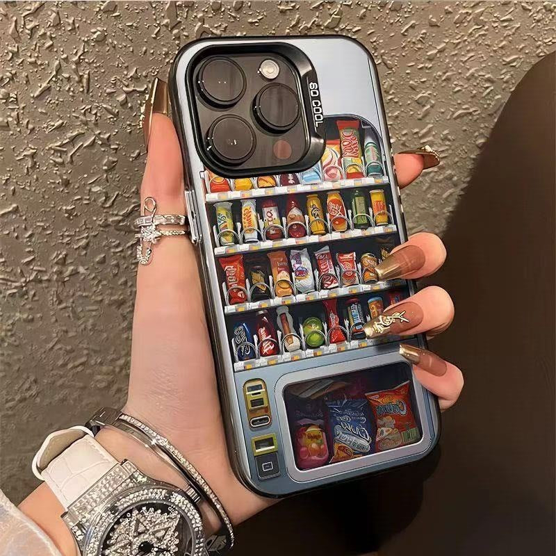 Potato chip vending machine Apple phone case
