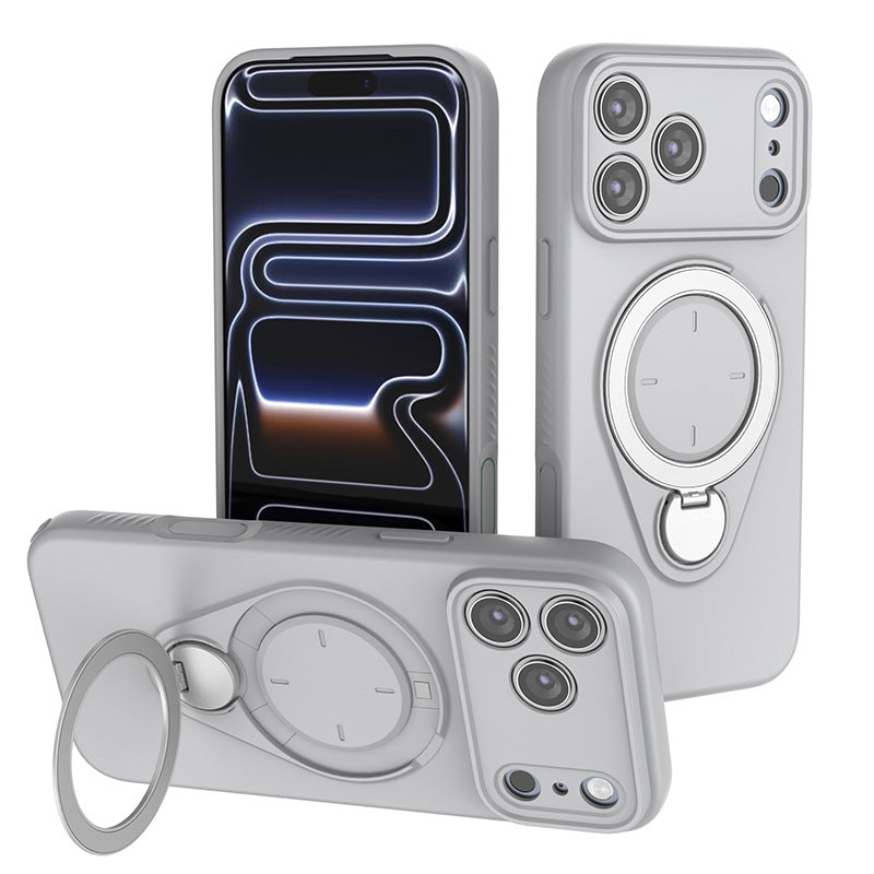Ring Shield Magnetic Stand Apple Phone Case