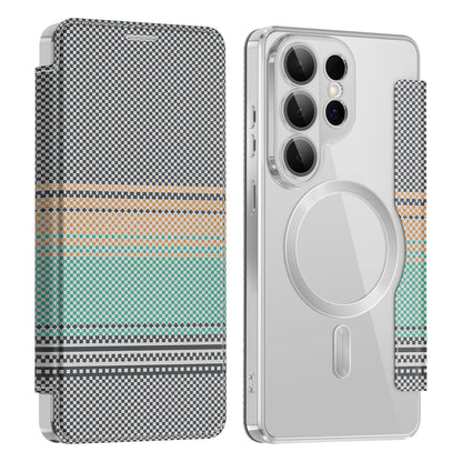 Colorful Shield Flip Magnetic Samsung Phone Case