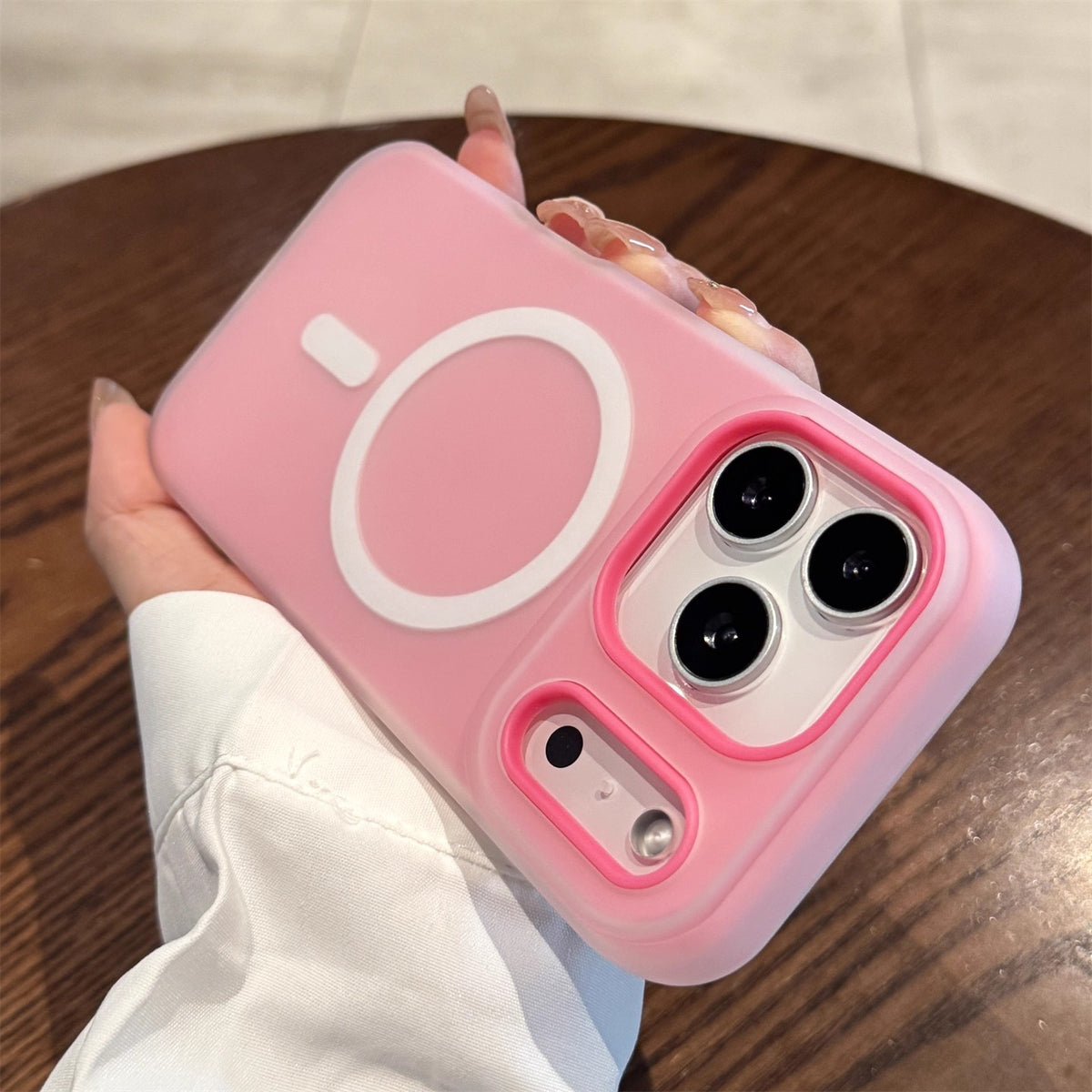 Dopamine jelly magnetic Apple phone case