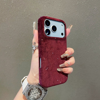 Retro Corduroy Starry Sky Apple Phone Case