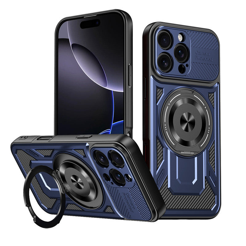 Youjia Rotating Stand Magnetic Apple Phone Case