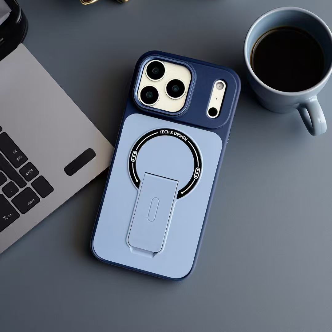Fanjiang magnetic stand Apple phone case