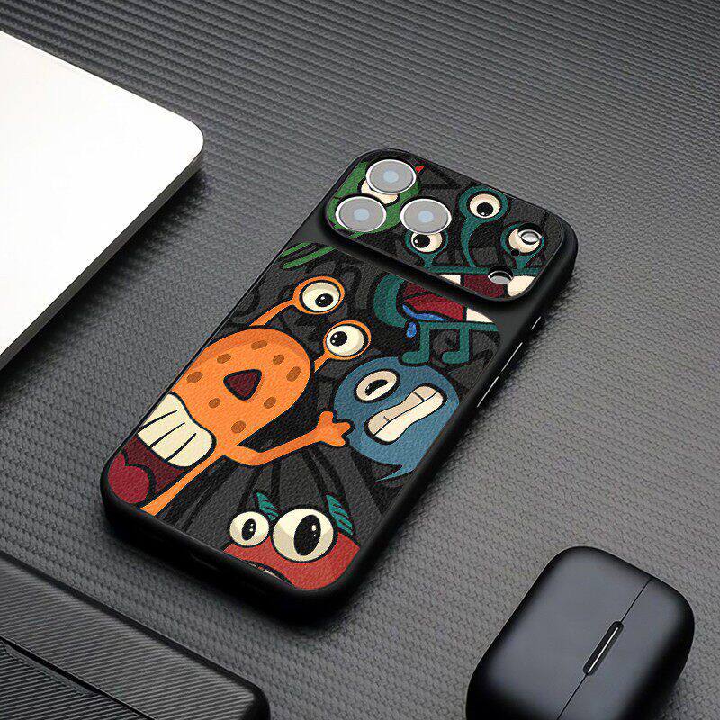 Surprising Monster Lambskin iPhone Case