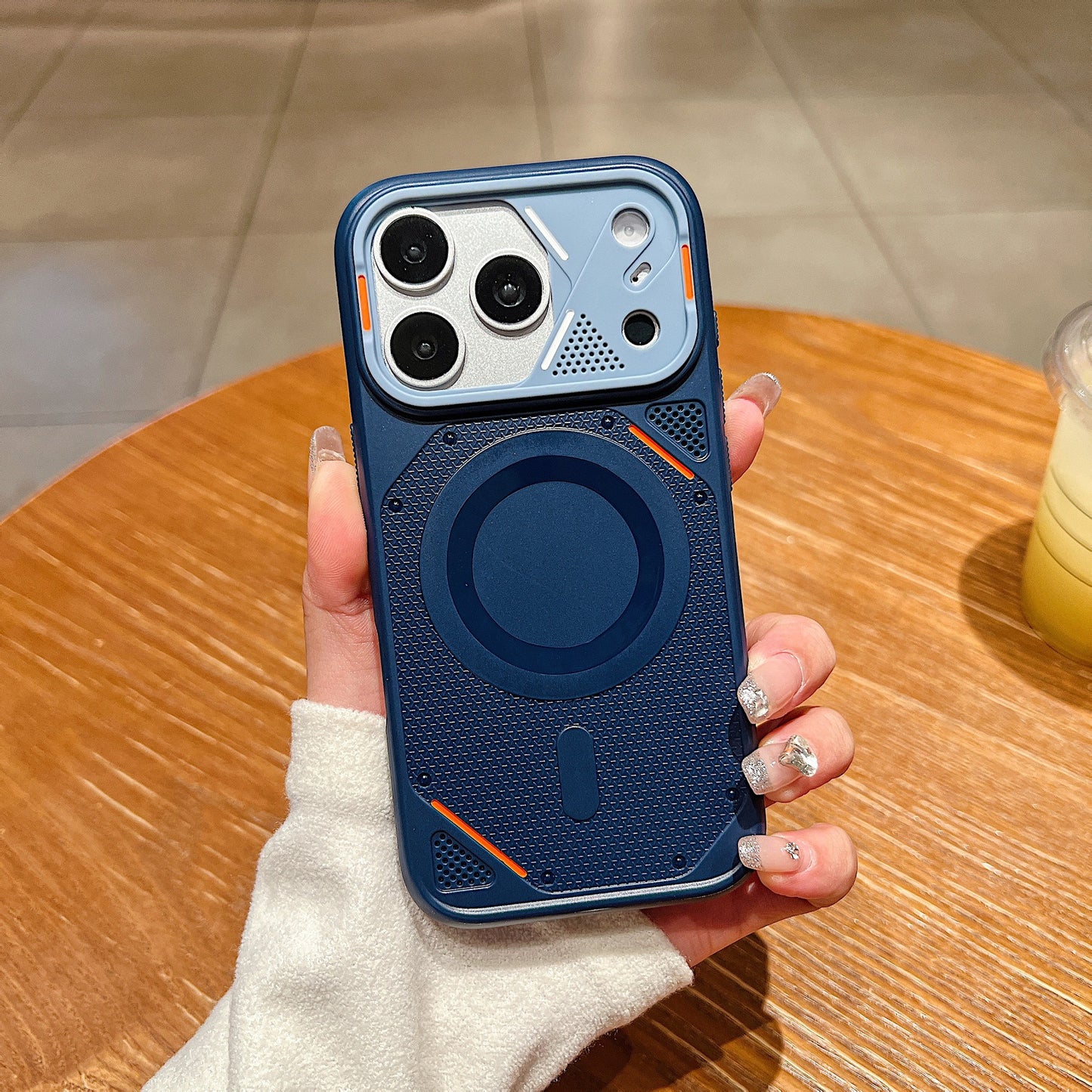 Lightning Armor Magnetic Apple Phone Case